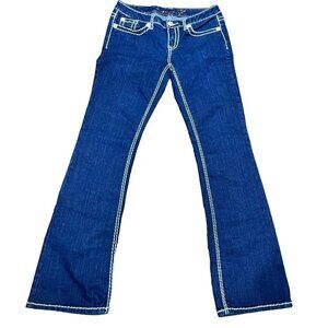 Seven Ladies White accent Stitched Jeans